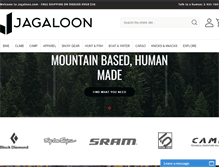Tablet Screenshot of jagaloon.com